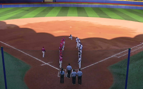 华南分区冠亚军赛 东莞威翔五金队VS中山熊猫慢投垒球队