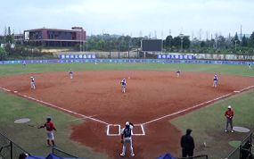 华西分区七八名赛 成都四叶草棒垒球队VS柳州骇浪队